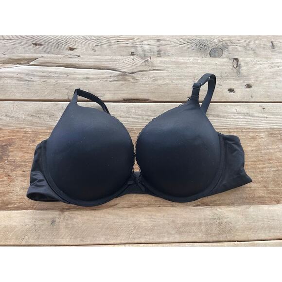 Victoria's Secret Other - Victoria's Secret Smooth Black 32DDD Body by Victoria Classic Push Up Smooth Bra